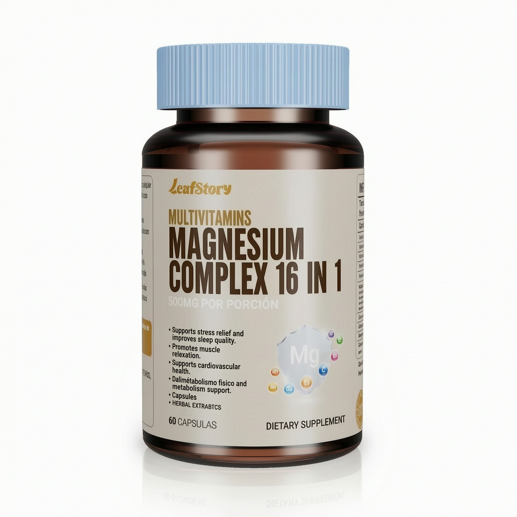 Magnesium Complex with Magnesium Glycinate Citrate | 1 Pack