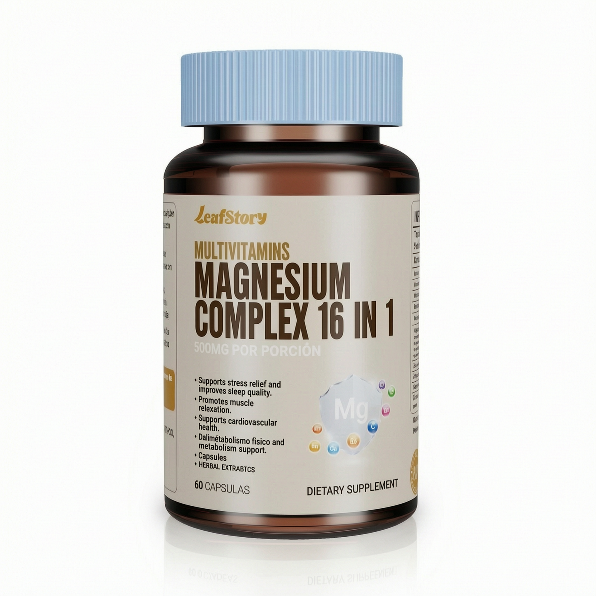 Magnesium Complex with Magnesium Glycinate Citrate | 1 Pack