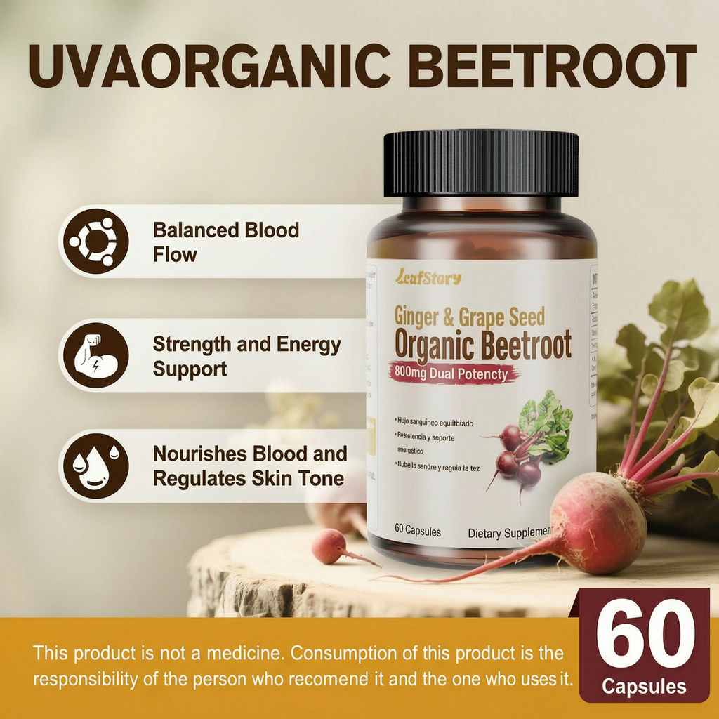 Beetroot Supplement 1000mg 20:1 Extract | 60 Count
