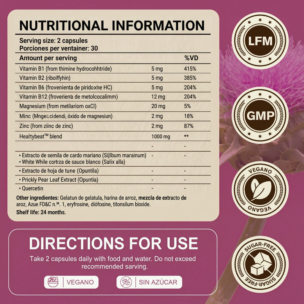 Supplement for Liver Support & Hydration | 30 Count