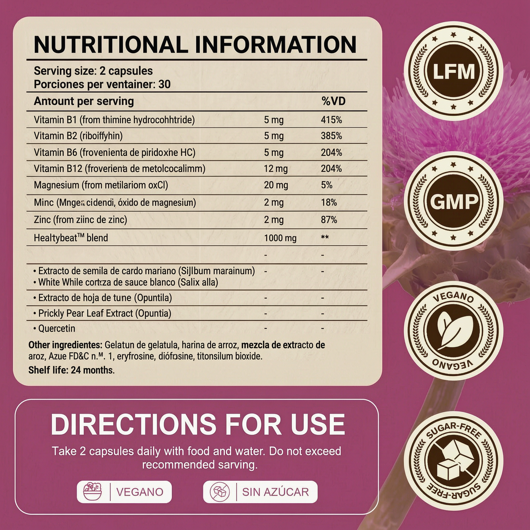 Supplement for Liver Support & Hydration | 30 Count