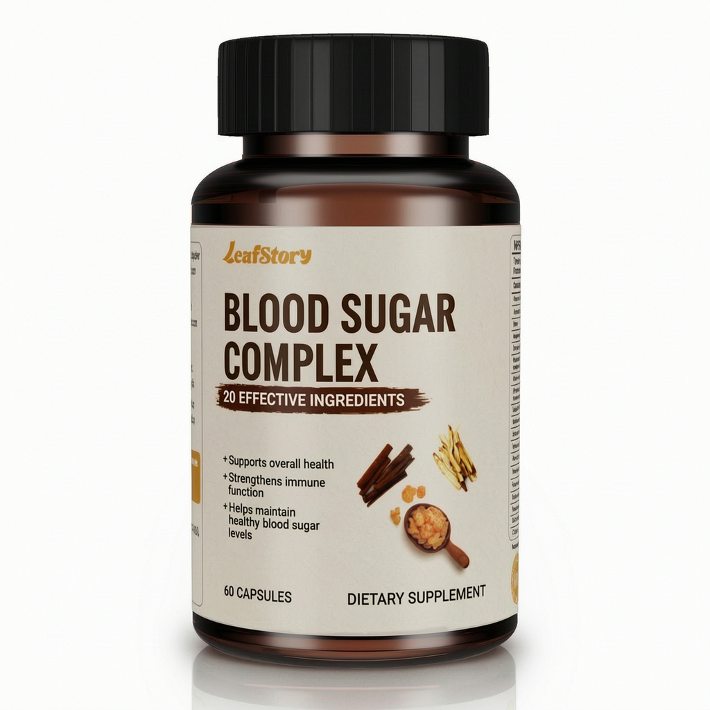 Blood Sugar Complex Supplement | 60 Capsules
