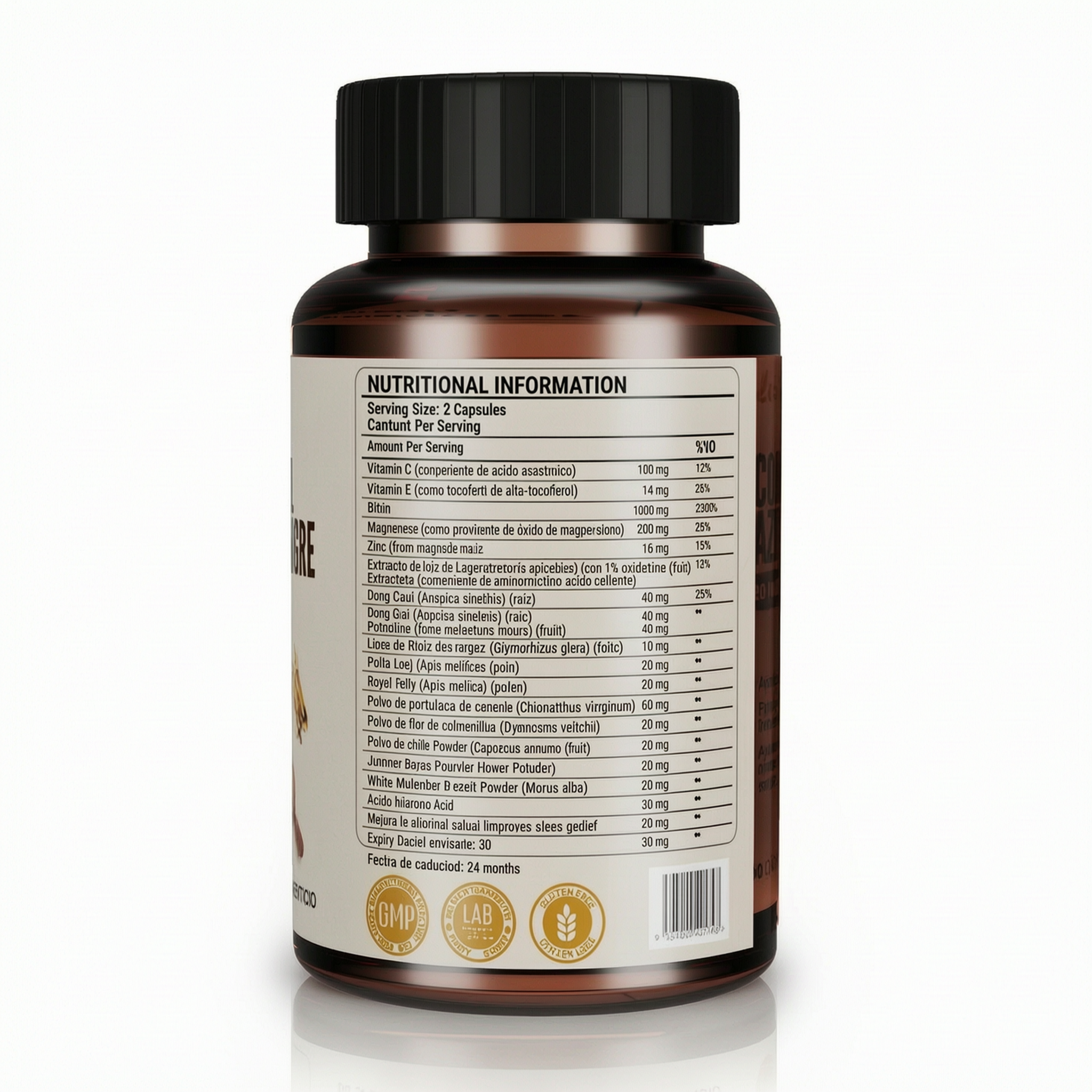Blood Sugar Complex Supplement | 60 Capsules