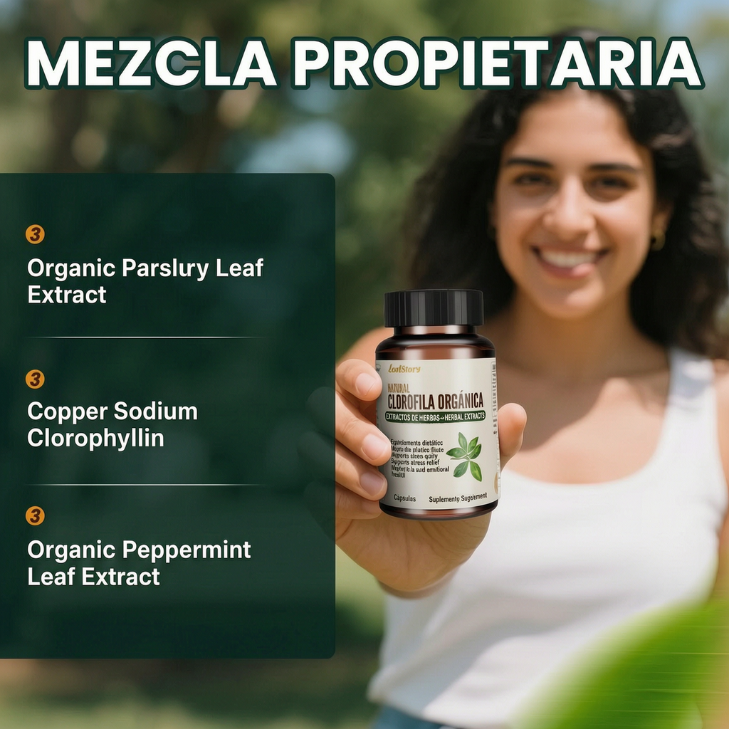 Chlorophyll Capsules Vegan Detox | 60 Count
