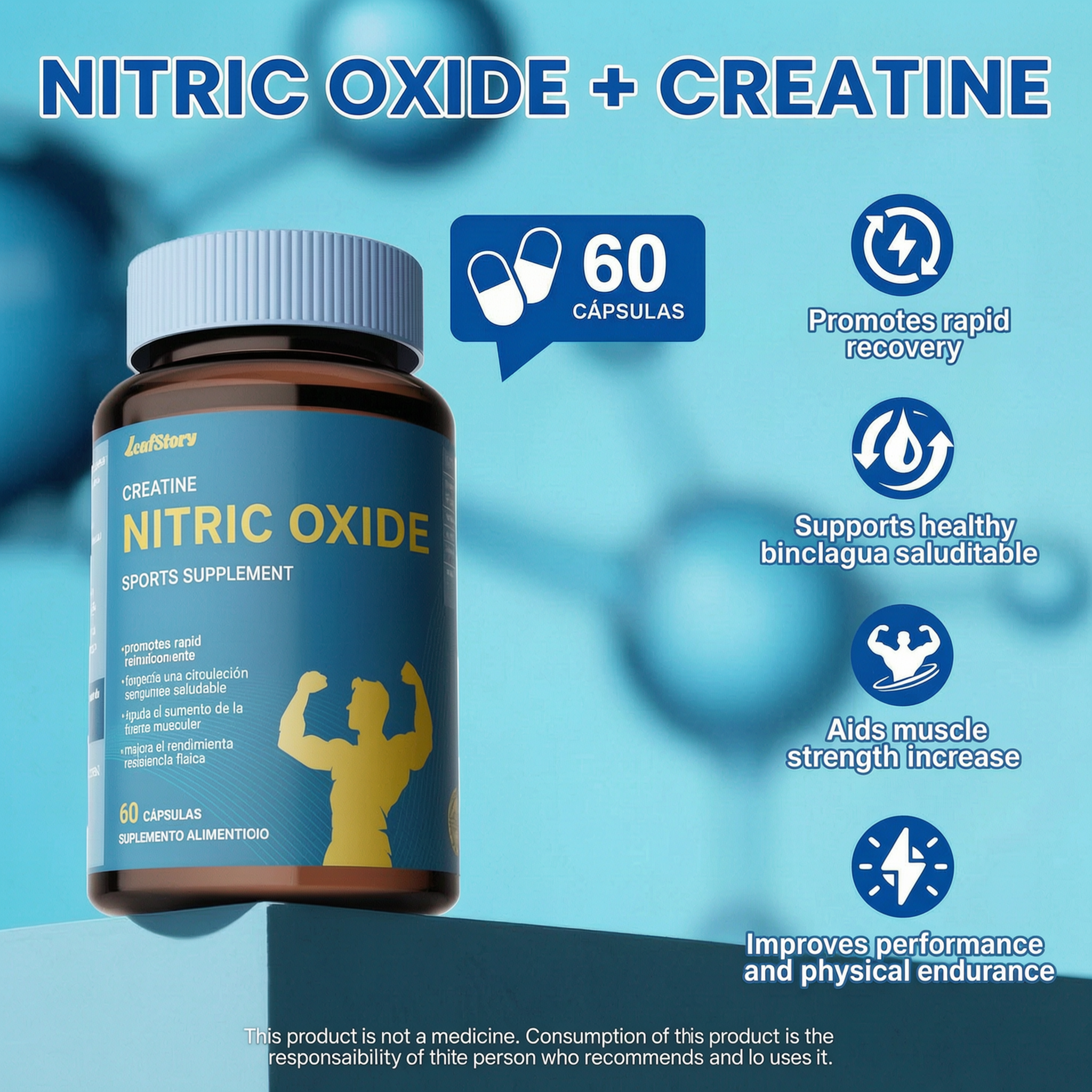 Nitric Oxide 3000mg | 60 Capsules
