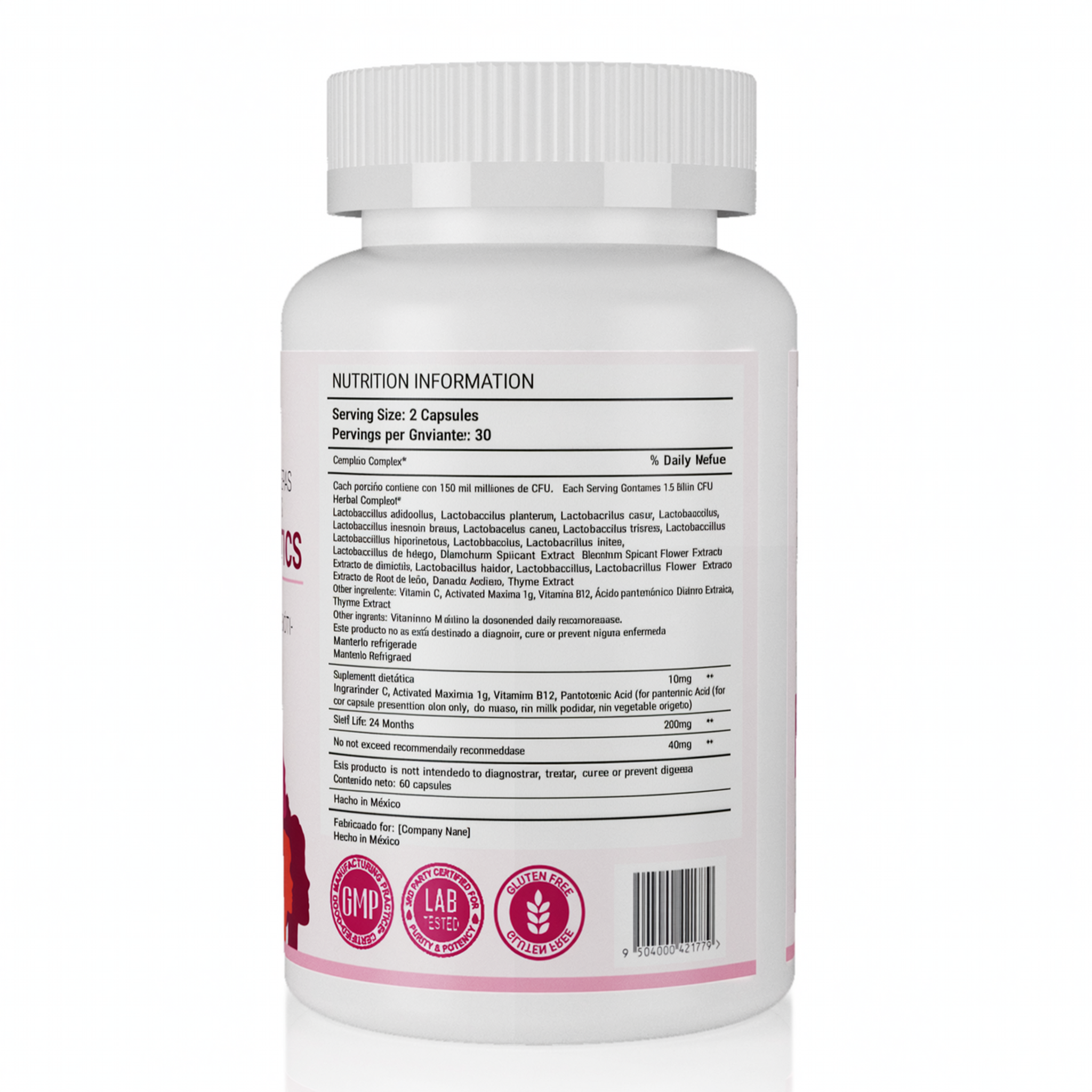 Probiotics for Women | 180 Count