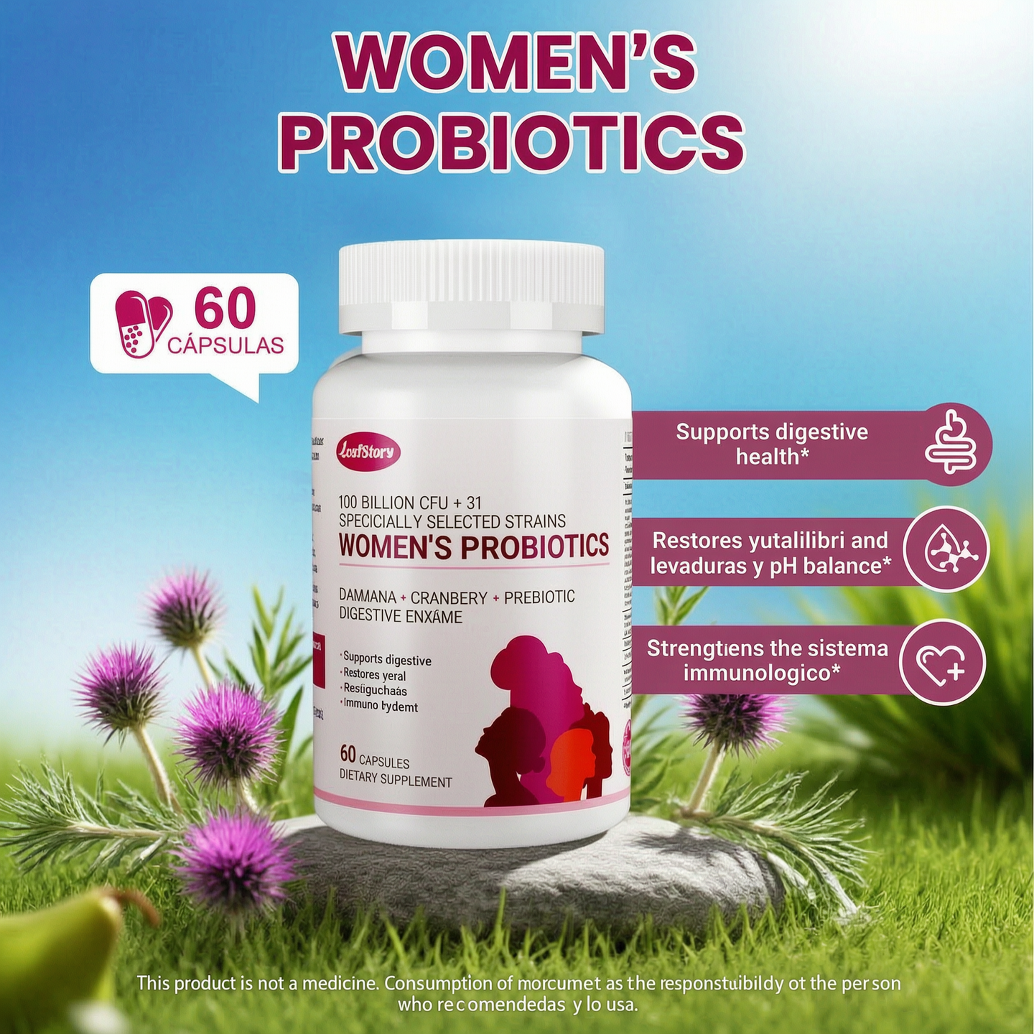 Probiotics for Women | 180 Count