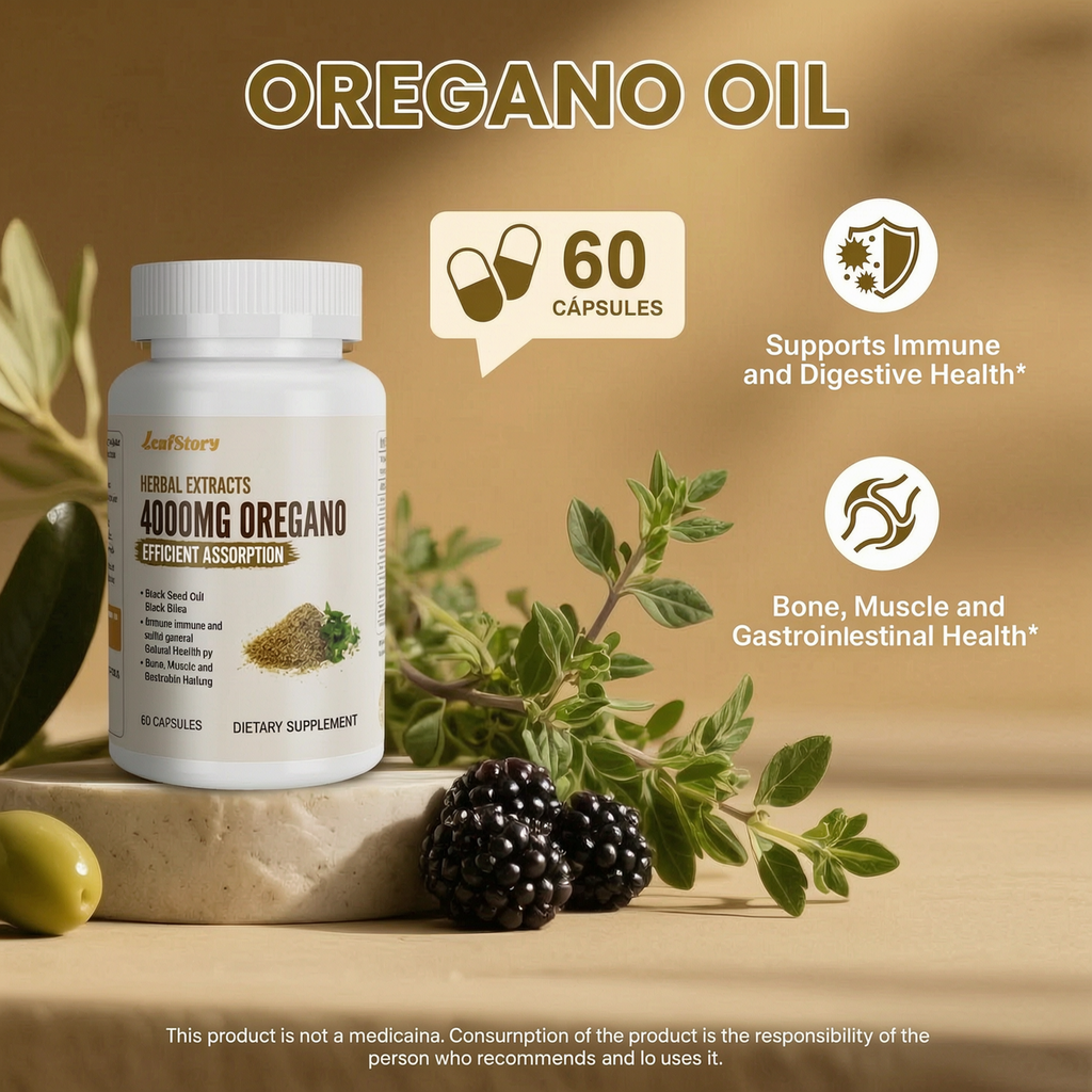 Oregano Oil Capsules 11-in-1 Blend | 60 Count
