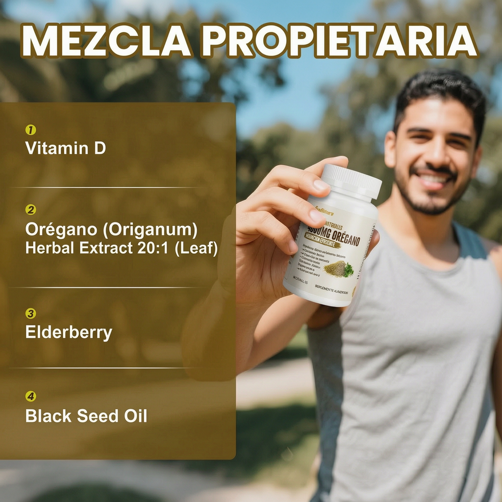 Oregano Oil Capsules 11-in-1 Blend | 60 Count