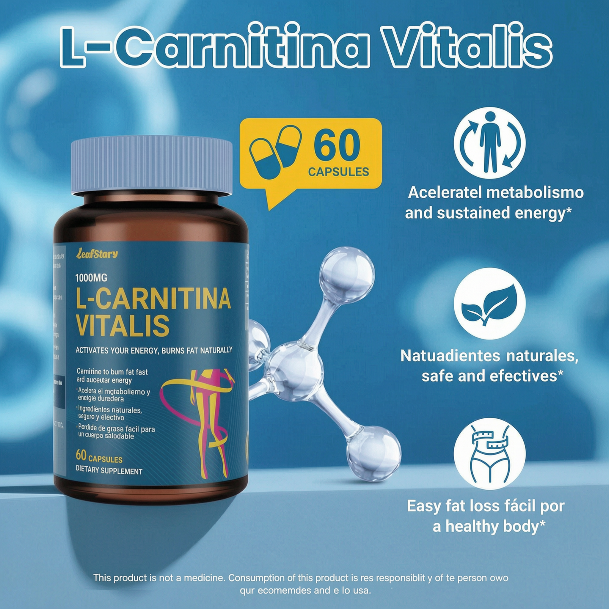 L-Carnitine HCL | 60 Count