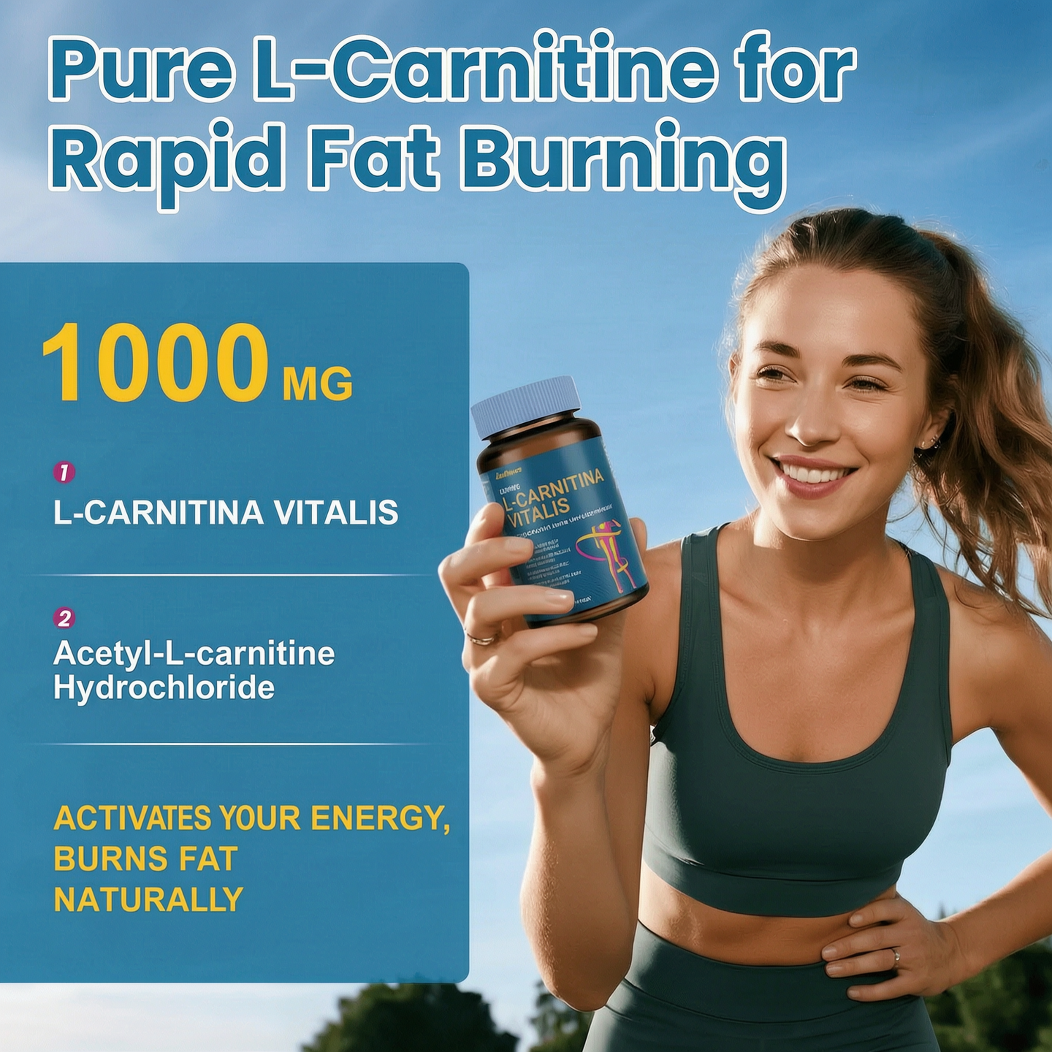 L-Carnitine HCL | 60 Count