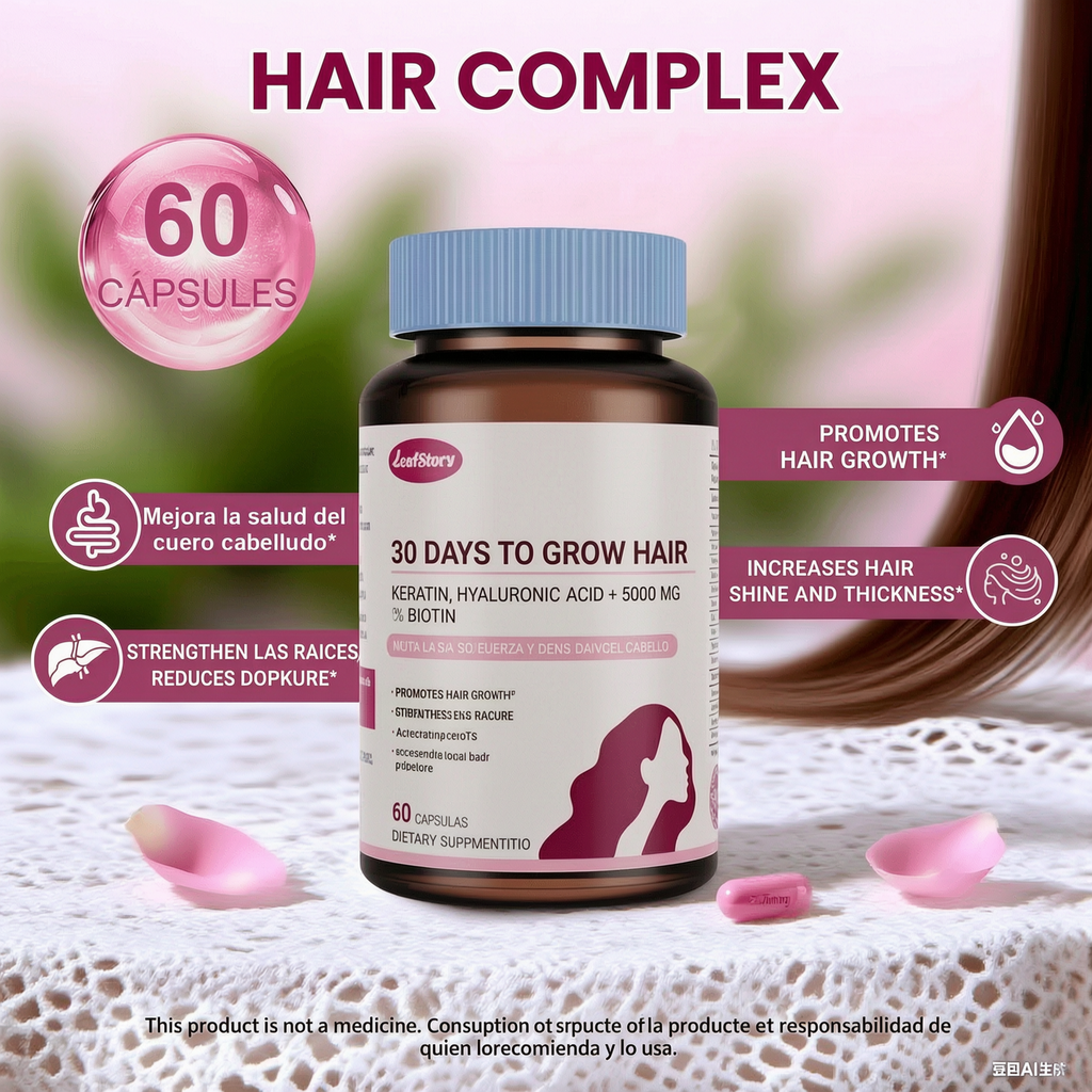 Hair Growth Vitamins, Hair Growth | 60 Count