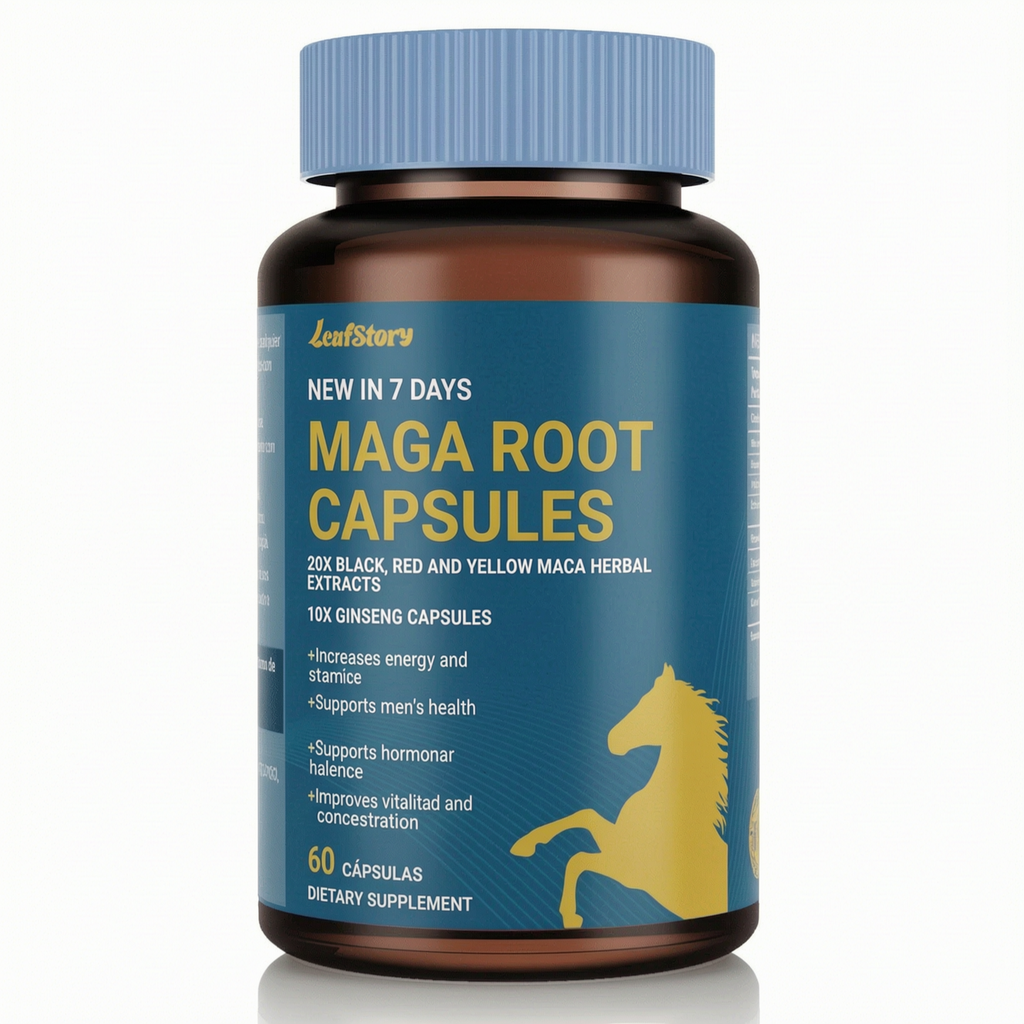 Maca Root Capsules 20:1 Extract + | 60 Count