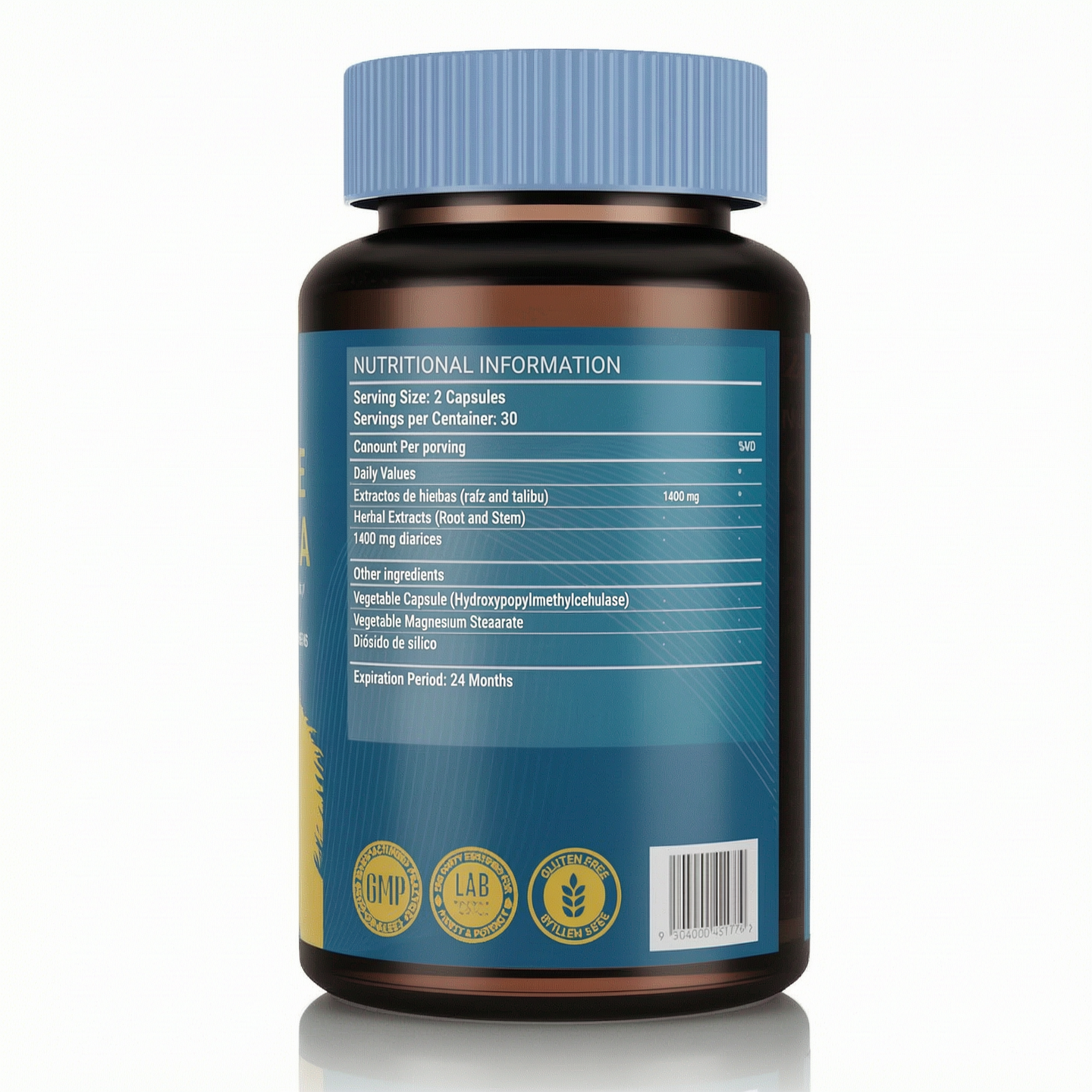 Maca Root Capsules 20:1 Extract + | 60 Count