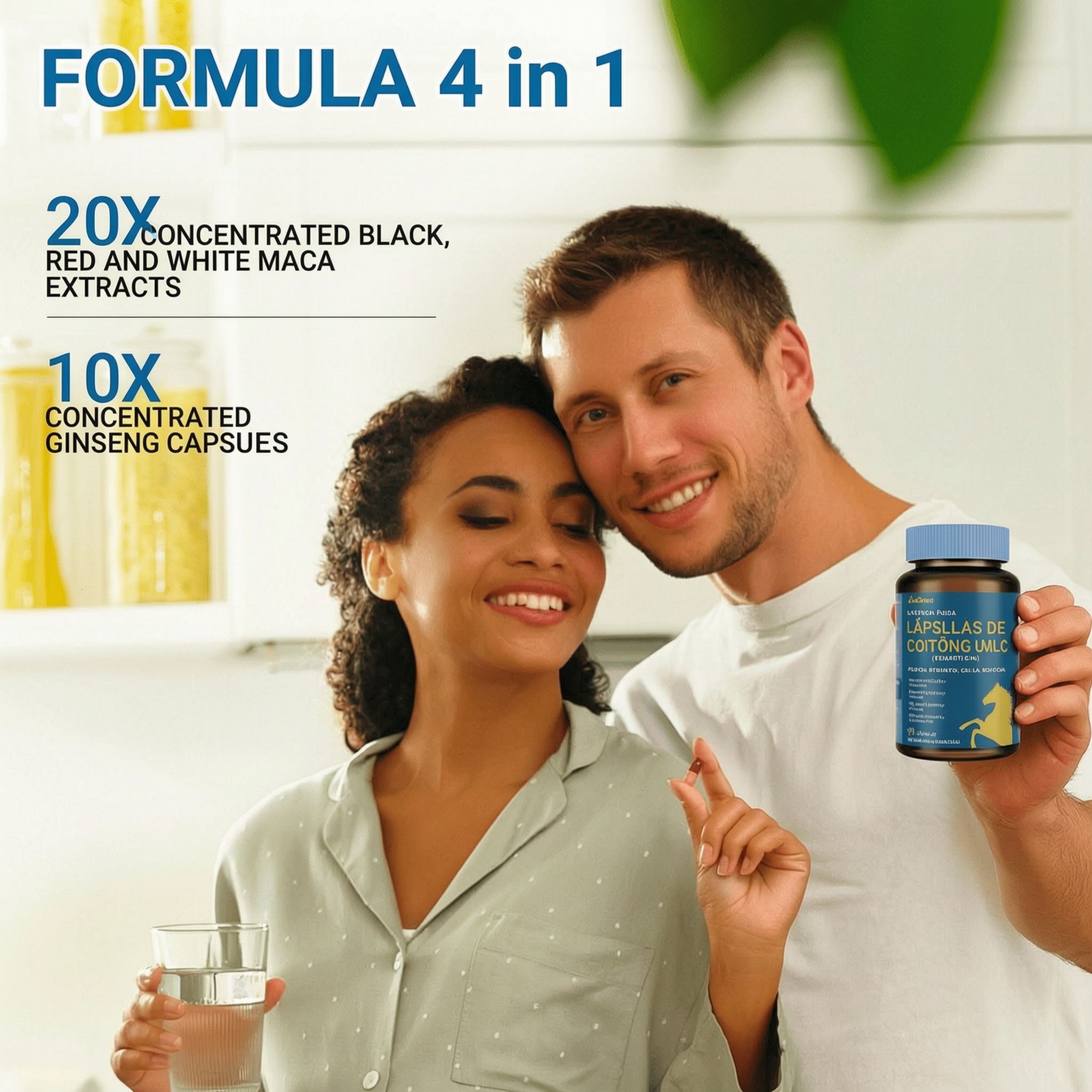 Maca Root Capsules 20:1 Extract + | 60 Count