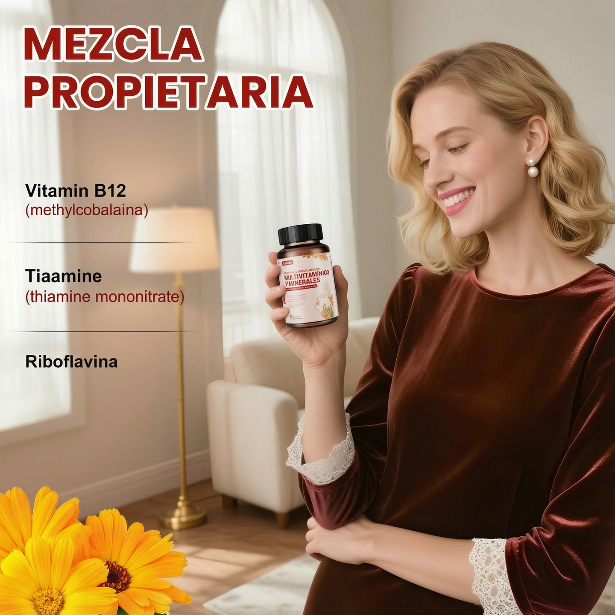 Multivitamin for Women + Stress Support | 60 Count