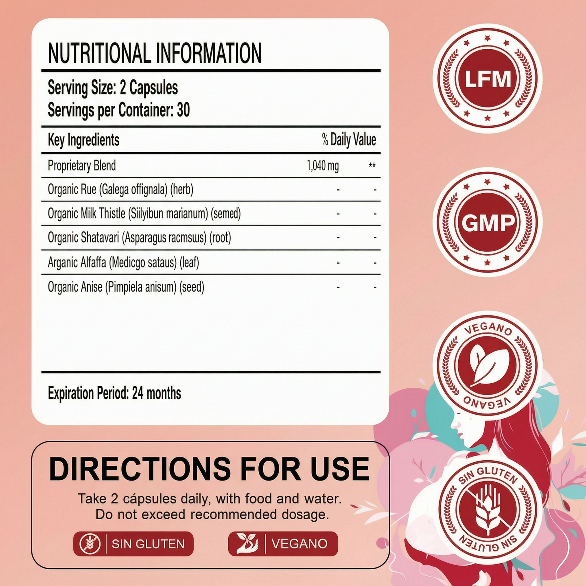 Supplement with Organic Goats Rue | 60 Count