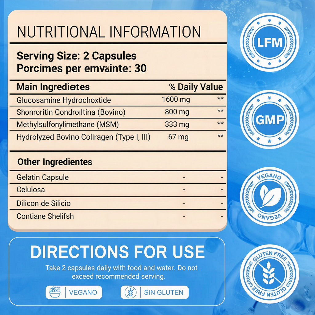 Chondrottin Collagen | 60 Count