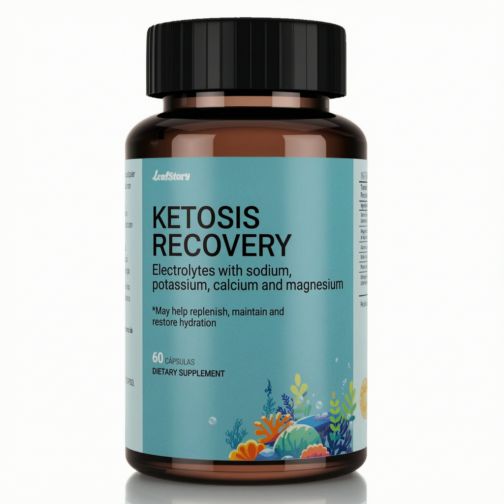 Vitamin Bounty Recover On Keto Electrolytes | 60 Capsules