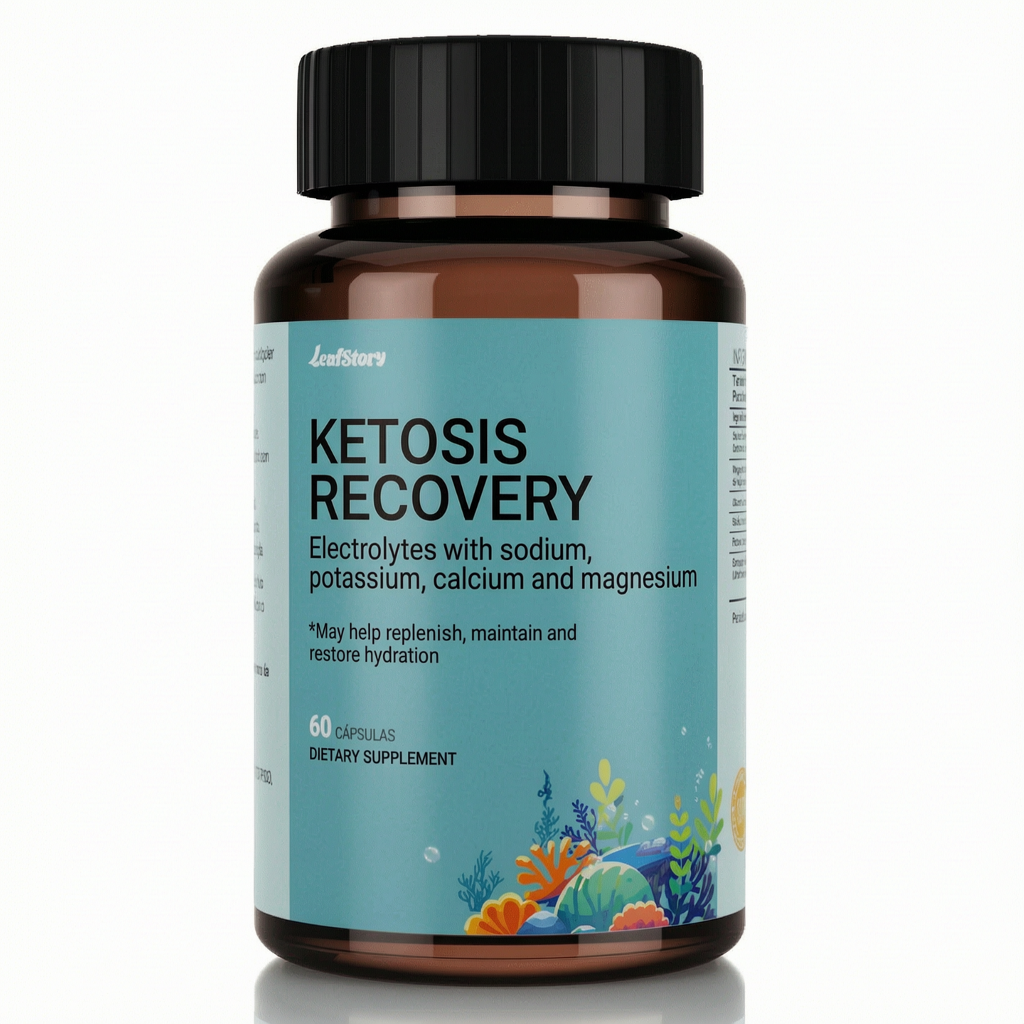 Vitamin Bounty Recover On Keto Electrolytes | 60 Capsules
