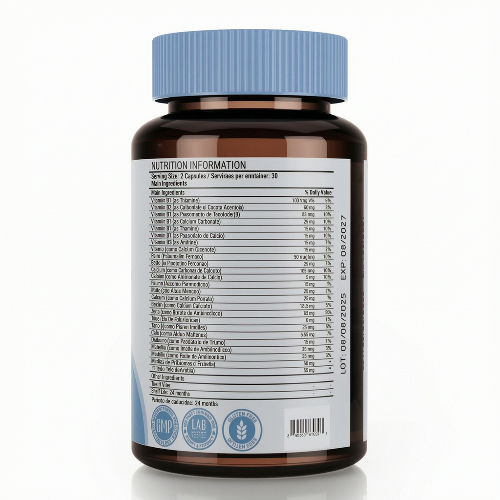 Multivitamin Supplement Daily Vitamins and | 60 Capsules