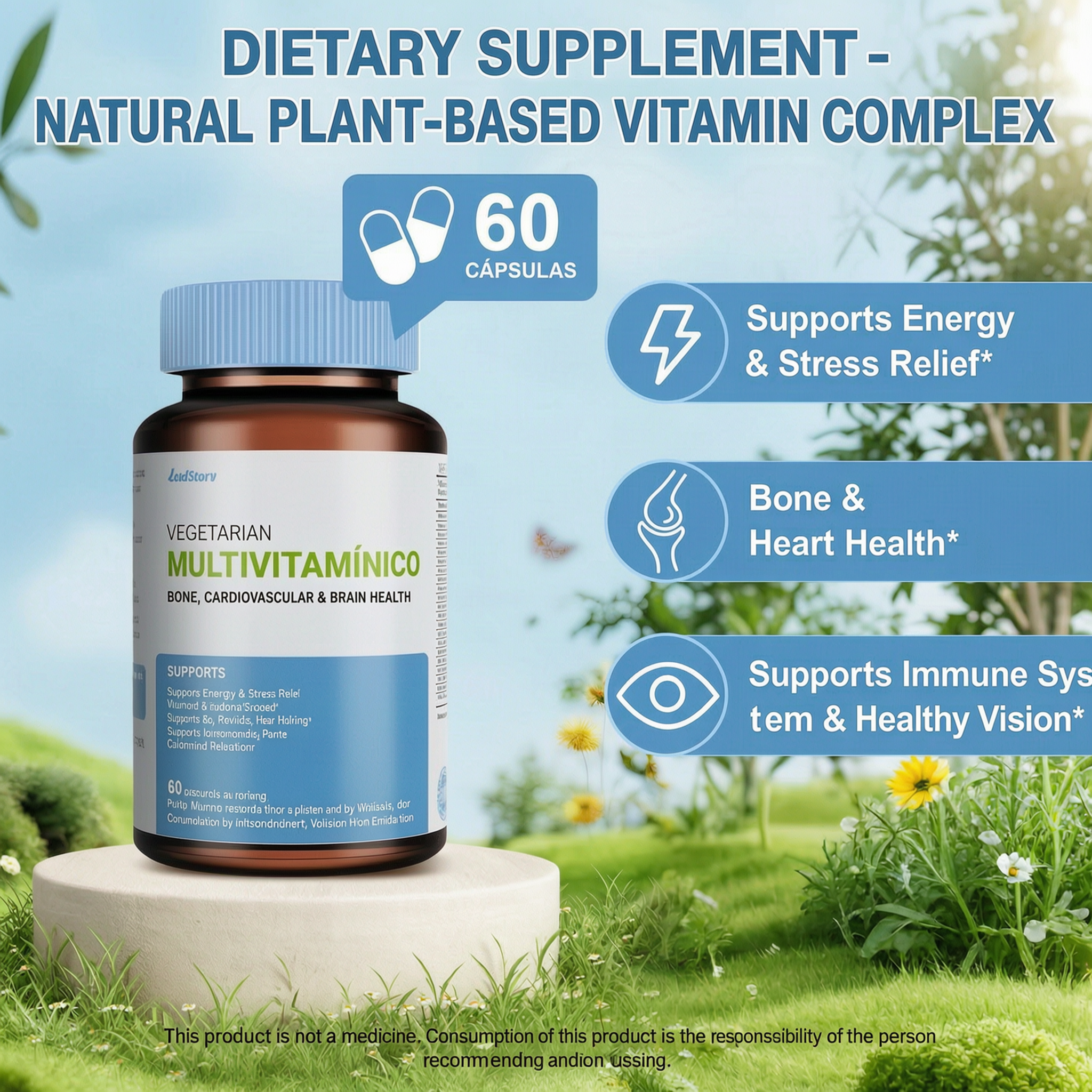 Multivitamin for Women 50+ (Iron Free) | 60 Count