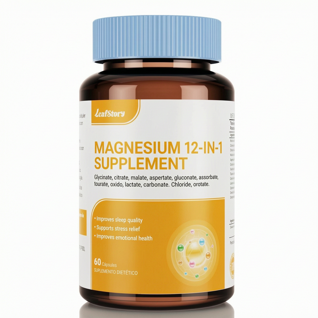 Magnesium Complex 700mg 12 in 1 Magnesium Supplement | 60 Capsules