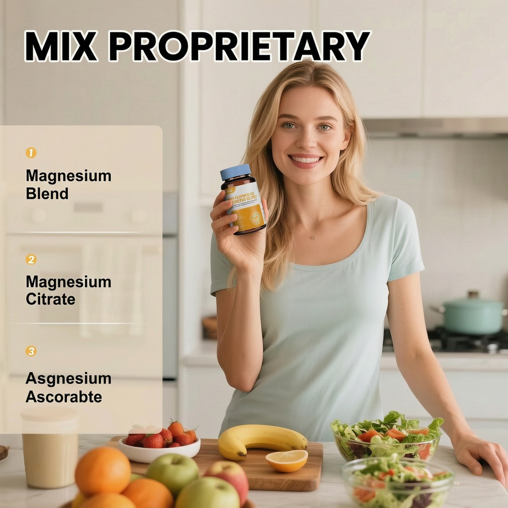 Magnesium Complex 700mg 12 in 1 Magnesium Supplement | 60 Capsules