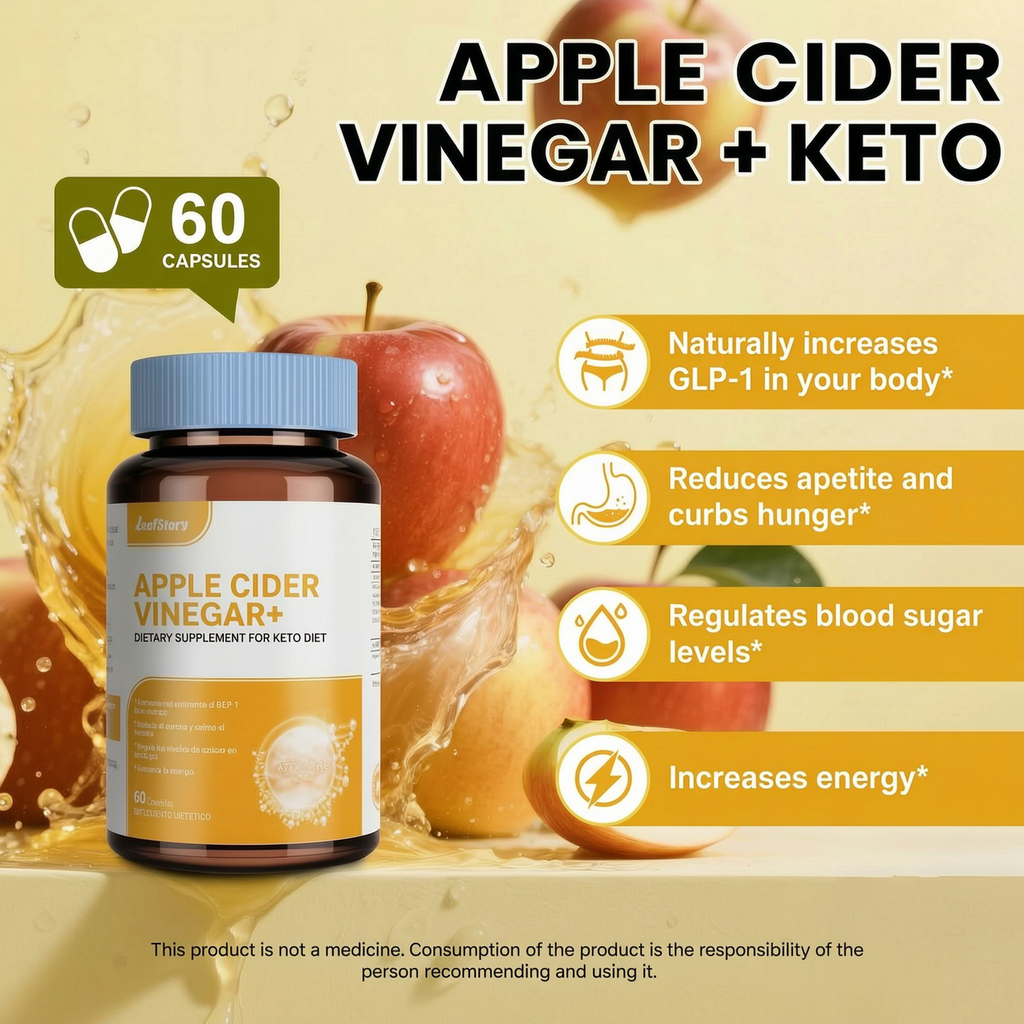 Apple Cider Vinegar+ | 60 Capsules