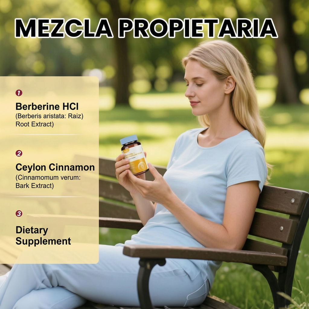 Berberine HCL 1200mg, 60 Capsules