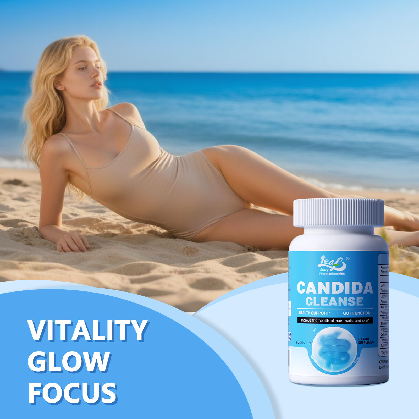 Gut Health & Microbiome Support - Internal Balance Formula