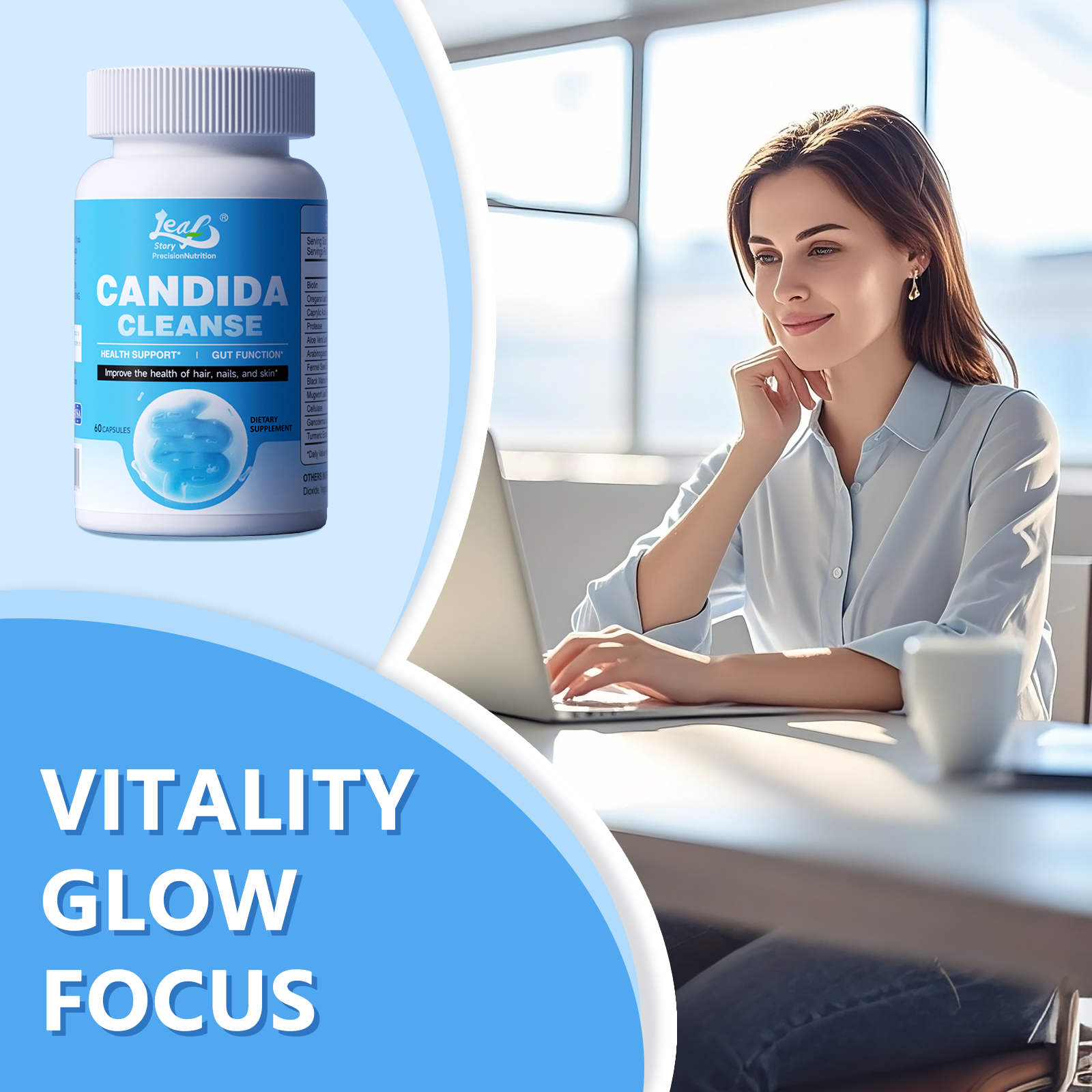 Gut Health & Microbiome Support - Internal Balance Formula