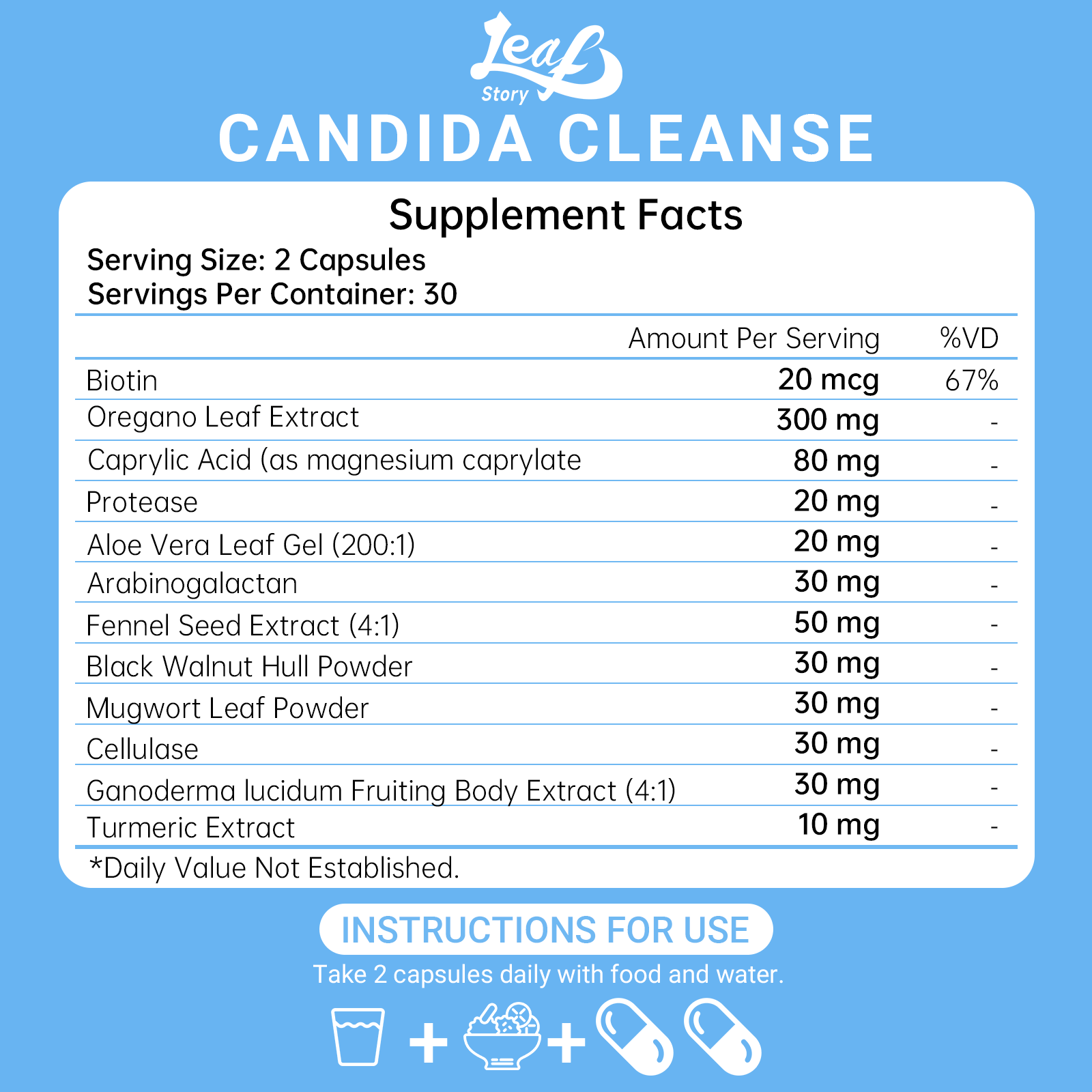 Gut Health & Microbiome Support - Internal Balance Formula