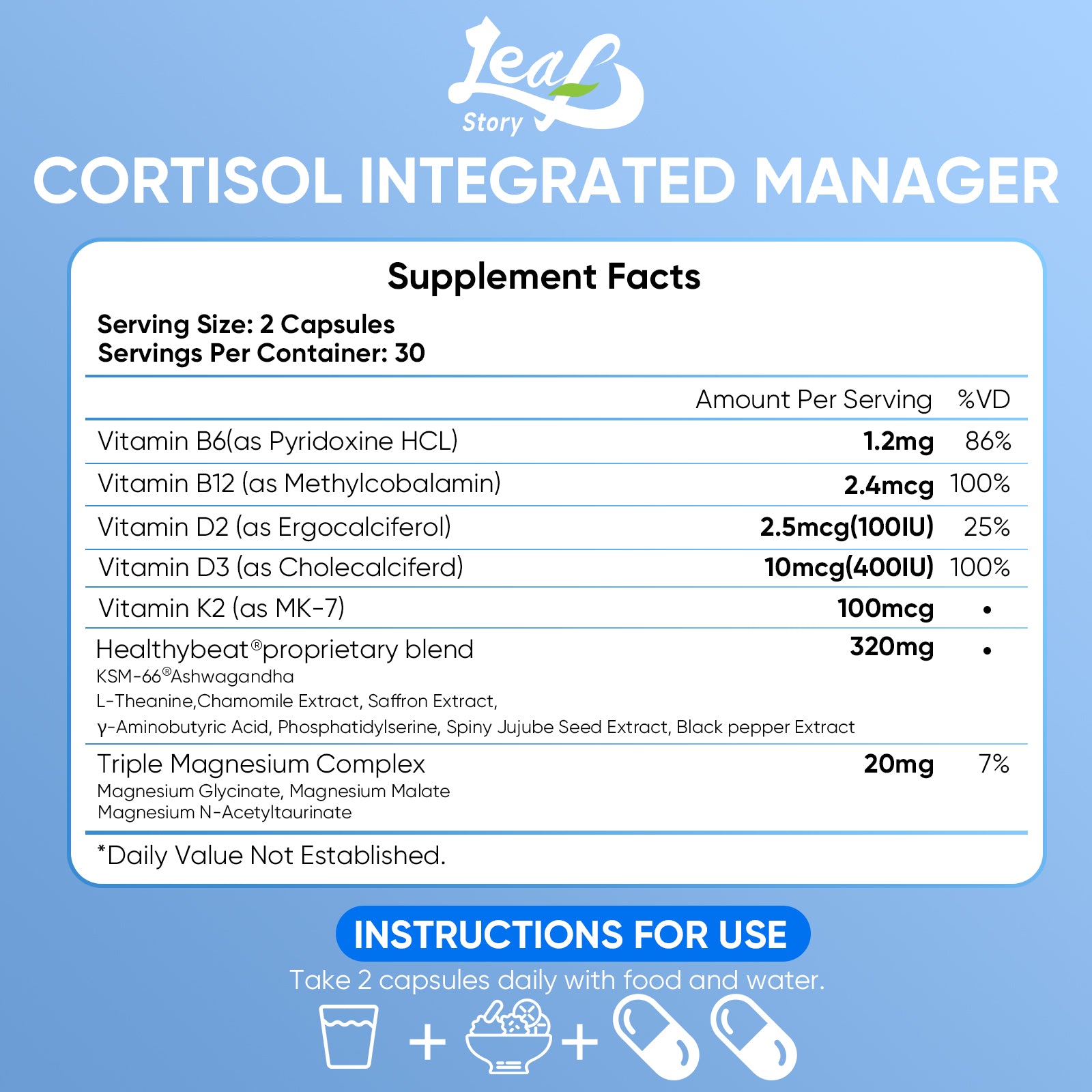 Adrenal Support - Daily Relaxation & Balance Complex